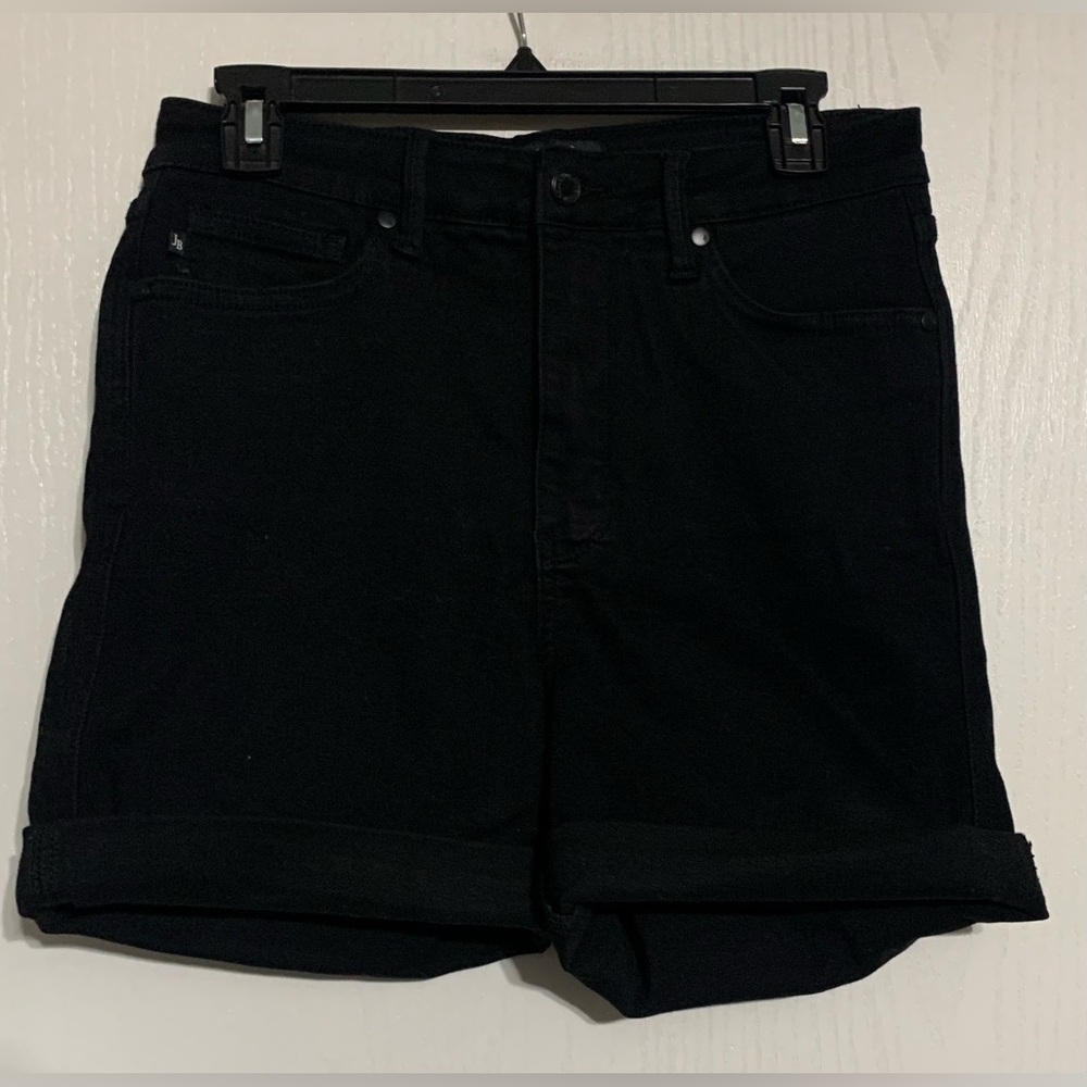 Judy Blue Women's Black Jean Shorts - Picture 3 of 7